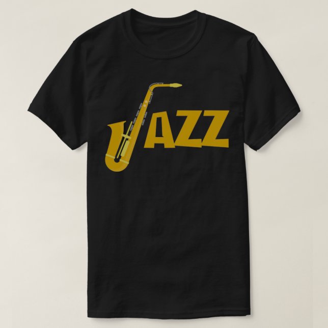 Camiseta JAZZ DESIGN por ika (Diseño del anverso)