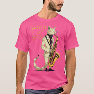 Camiseta Jazz En Trumpet Músico Saxofón Retro Ja