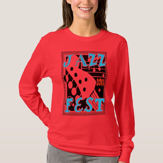 Camiseta Jazz Fest Guitar 2011 (Anverso)