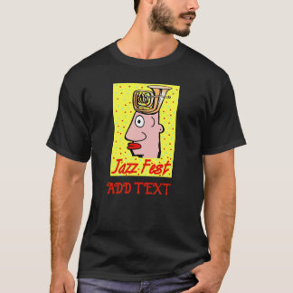 Camiseta Jazz Fest Tuba Head T-Shirt