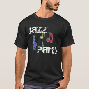 Camiseta jazz fiesta