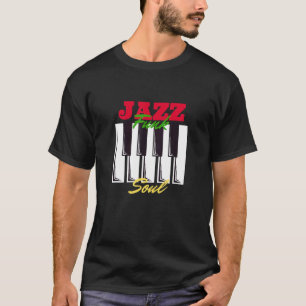 Camiseta Jazz Funk & Soul  Música Afro Retro Vintage 2