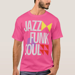 Camiseta Jazz Funk Soul - Música Retro Mínima