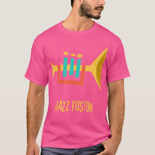 Camiseta Jazz Fusion - Vintage Jazz Trumpet Music