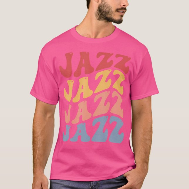 Camiseta Jazz Groovy Music (Anverso)