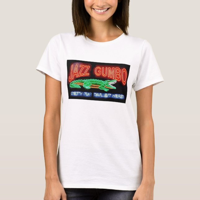 Camiseta Jazz Gumbo (Anverso)