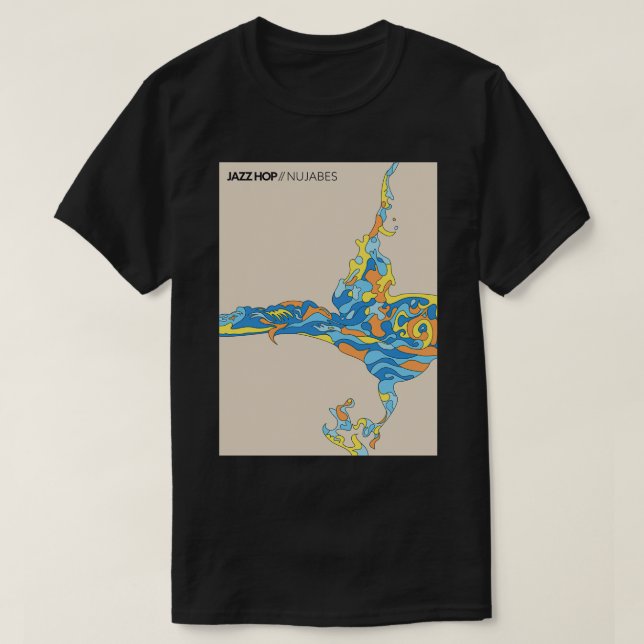 Camiseta Jazz Hop Nujabes (Diseño del anverso)