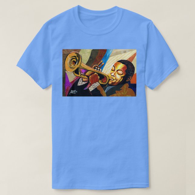 Camiseta Jazz Impresario Wynton Marsalis (Diseño del anverso)