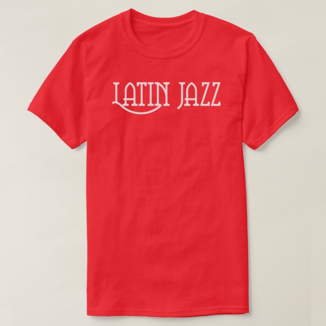 Camiseta jazz latino (Diseño del anverso)