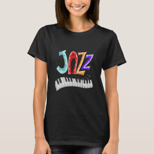 Camiseta Jazz Lettering