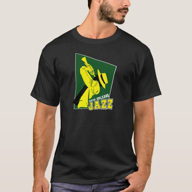 Camiseta jazz new Orleans (Anverso)