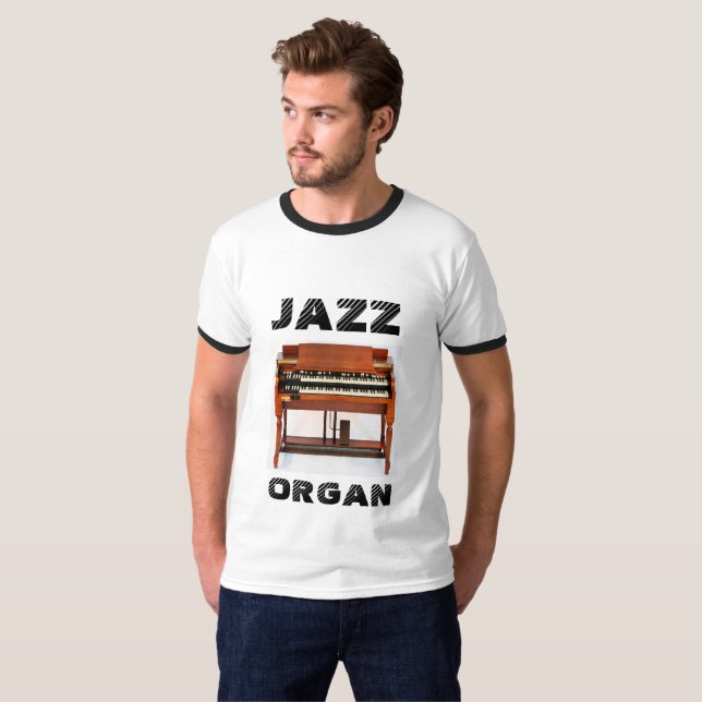 Camiseta Jazz Organ (Anverso completo)