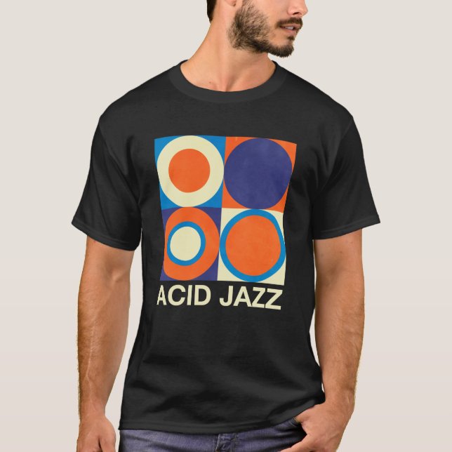Camiseta Jazz Retro Acid (Anverso)