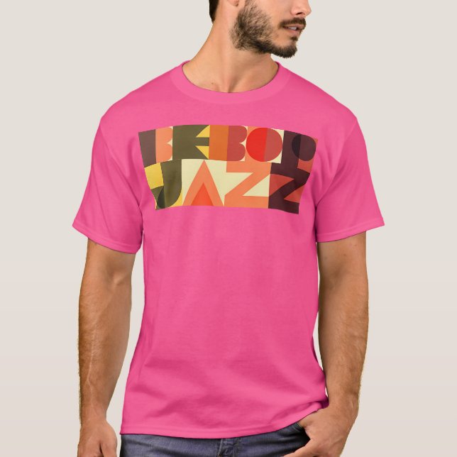 Camiseta Jazz Retro Bebop Jazz Tee 90 (Anverso)