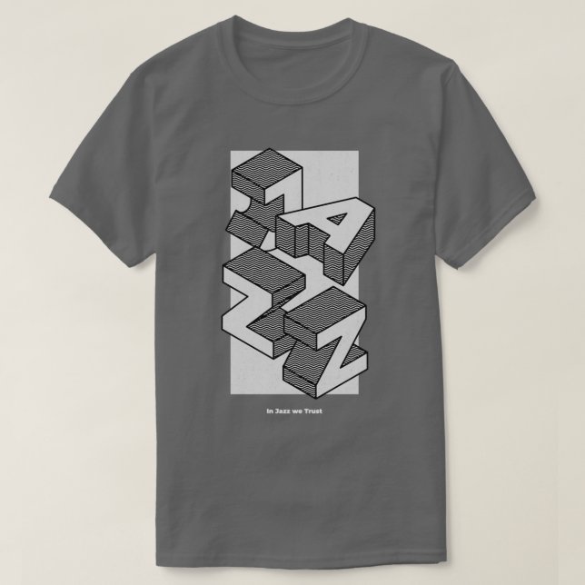 Camiseta Jazz Retro Saxofonista 5 (Diseño del anverso)