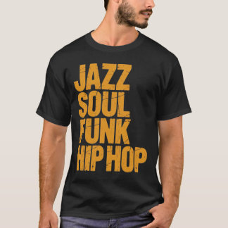 Camiseta Jazz Soul Funk Hip-hop – Cultura Musical