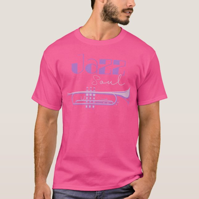 Camiseta Jazz Soul Trumpet (Anverso)