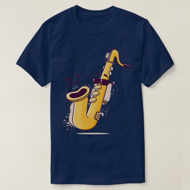 Camiseta Jazz suave 5 (Diseño del anverso)