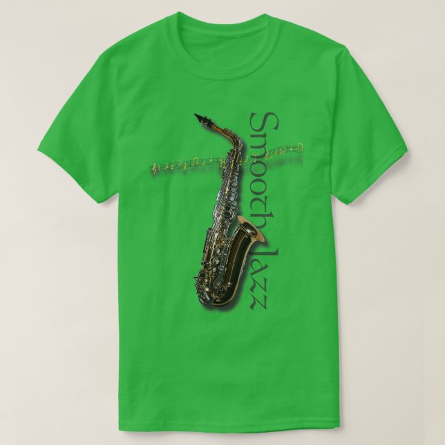 Camiseta Jazz suave 6 (Diseño del anverso)