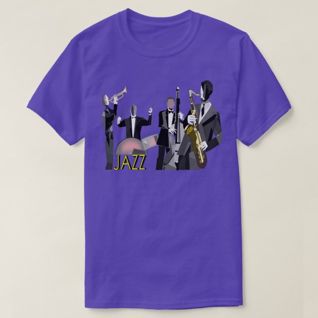 Camiseta Jazz suave 8 (Diseño del anverso)