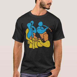 Camiseta Jazz Trio Estilo moderno