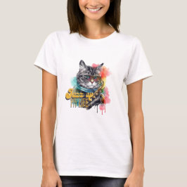 Camiseta Jazz Up My Life Kitty