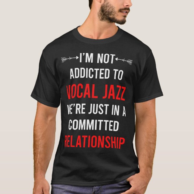 Camiseta Jazz vocal de relaciones (Anverso)