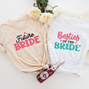 Camiseta JAZZY Bridal Party Tee, Besties of the Bride