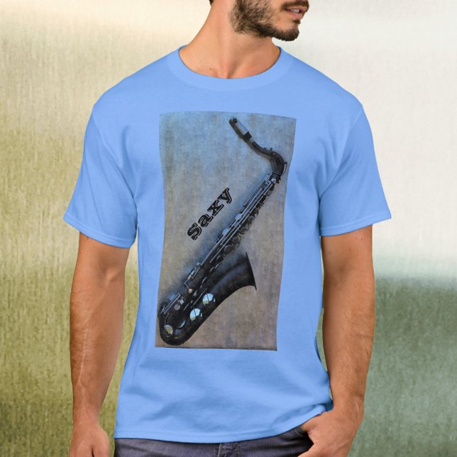 Camiseta Jazzy Saxy Saxofón (Subido por el creador)