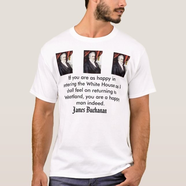 Camiseta jb, James Buchanan (Anverso)