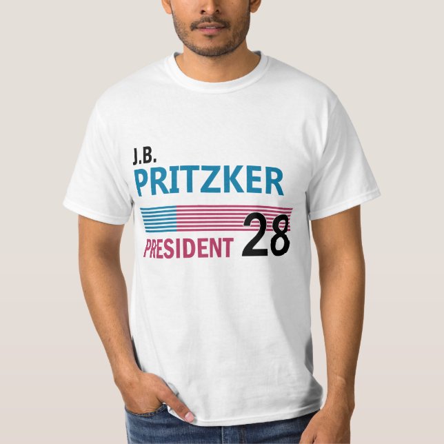Camiseta JB Pritzker 2028 (Anverso)