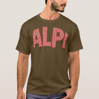 Camiseta JCombs Alpes italianos con nieve