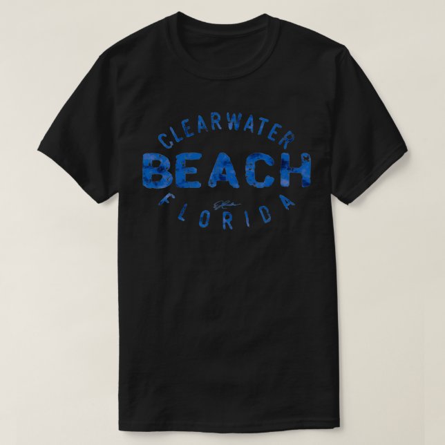 Camiseta JCombs Clearwater Beach, FL (Diseño del anverso)