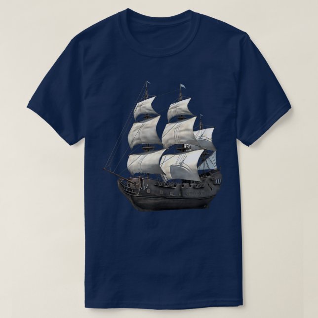 Camiseta JCombs Galleon (Diseño del anverso)
