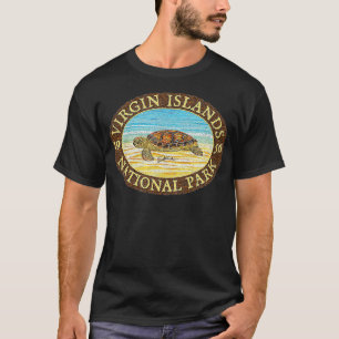 Camiseta JCombs Islas Vírgenes Parque nacional Tortuga mari