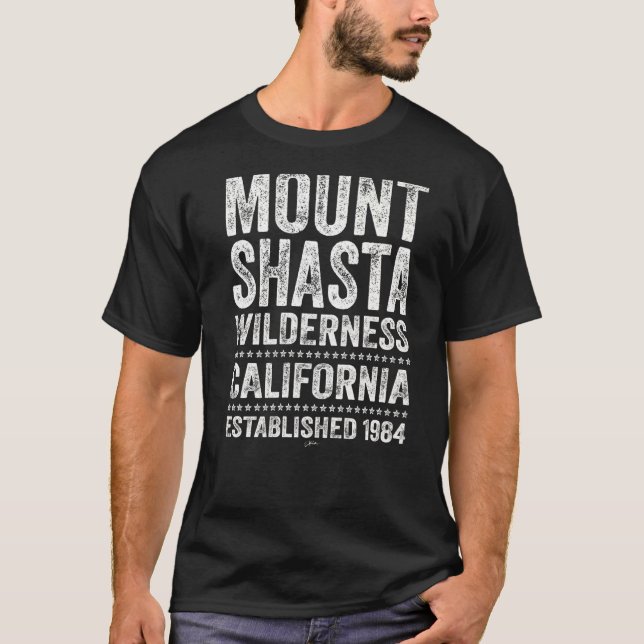 Camiseta Jcombs Mount Shasta Wilderness California (Anverso)