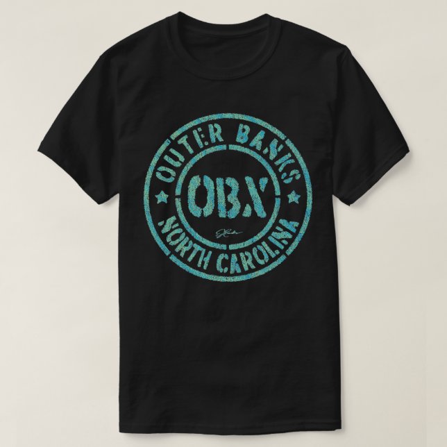 Camiseta JCombs Outer Banks, OBX, North Carolina  (Diseño del anverso)