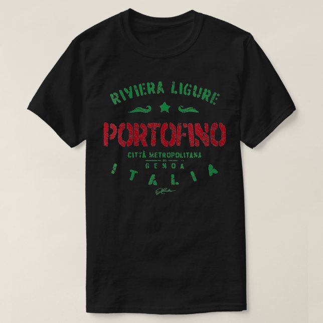 Camiseta JCombs Portofino, Italia VNeck  (Diseño del anverso)