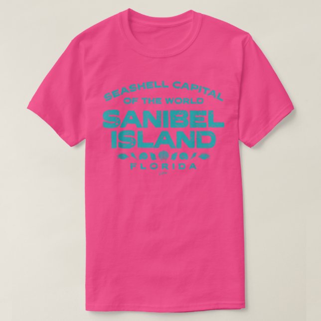 Camiseta Jcombs Sanibel Island, Florida 555  (Diseño del anverso)