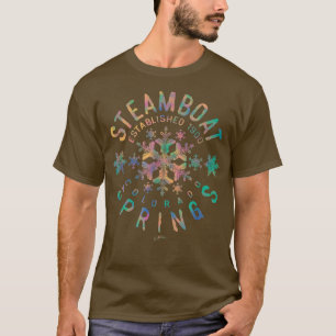 Camiseta JCombs Steamboat Springs, Colorado, Snow 373