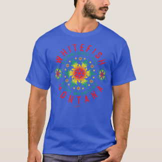 Camiseta JCombs Whitefish, Montana, vacaciones de nieve