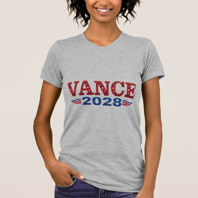 Camiseta JD Vance Presidente 2028 (bs) (Anverso)