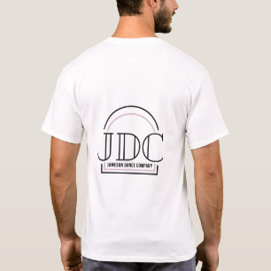 Camiseta JDC Dad Crew, tee blanco