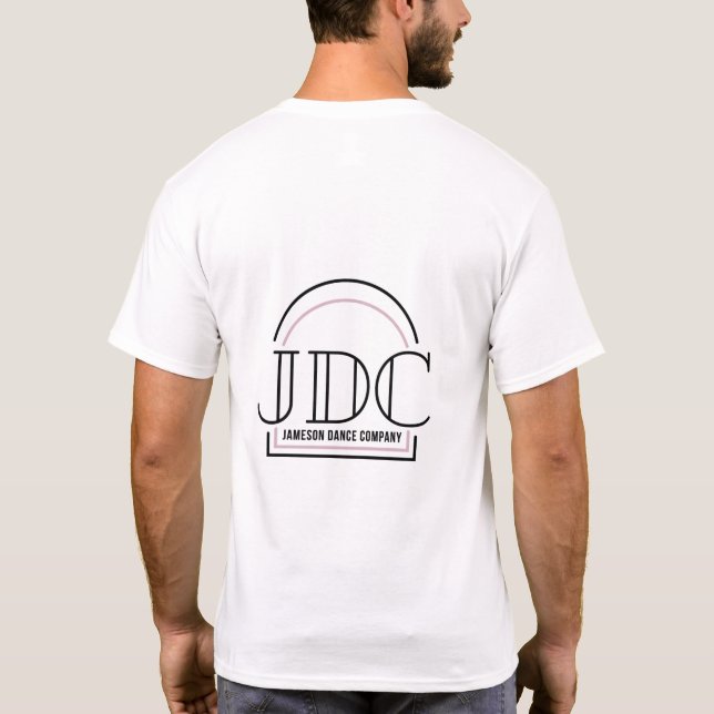 Camiseta JDC Dad Crew, tee blanco (Reverso)