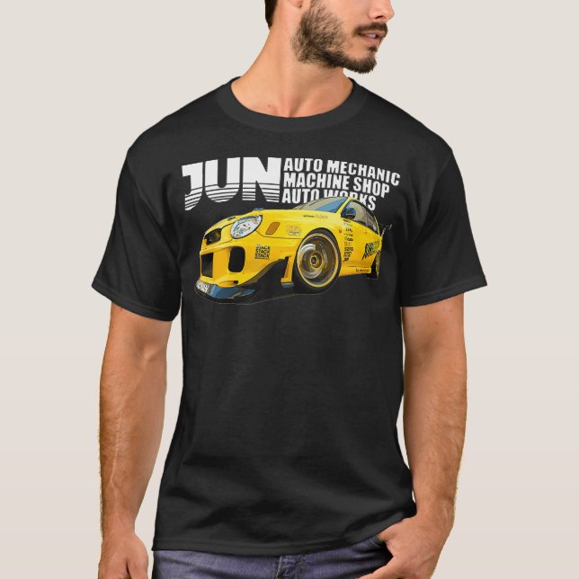 Camiseta JDM BUGEYE GBD TUNADO POR JUN Premium  (Anverso)