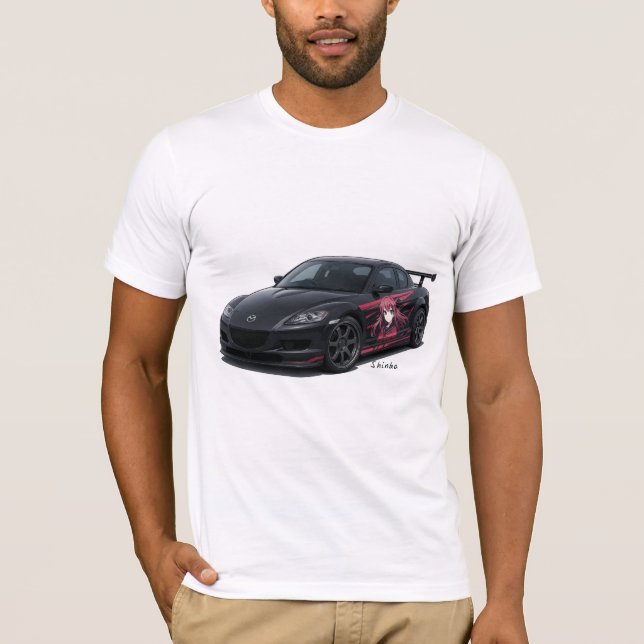 Camiseta JDM car Mazda RX-8 (Anverso)