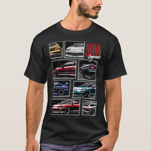 Camiseta Jdm Legends (Anverso)