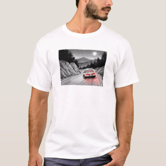 Camiseta JDM Panda Estilo Manga Deriva en la Montaña