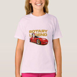 CAMISETA JDM RED ROTARY DRIFT LEGEND