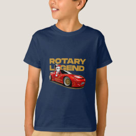 CAMISETA JDM RED ROTARY DRIFT LEGEND
